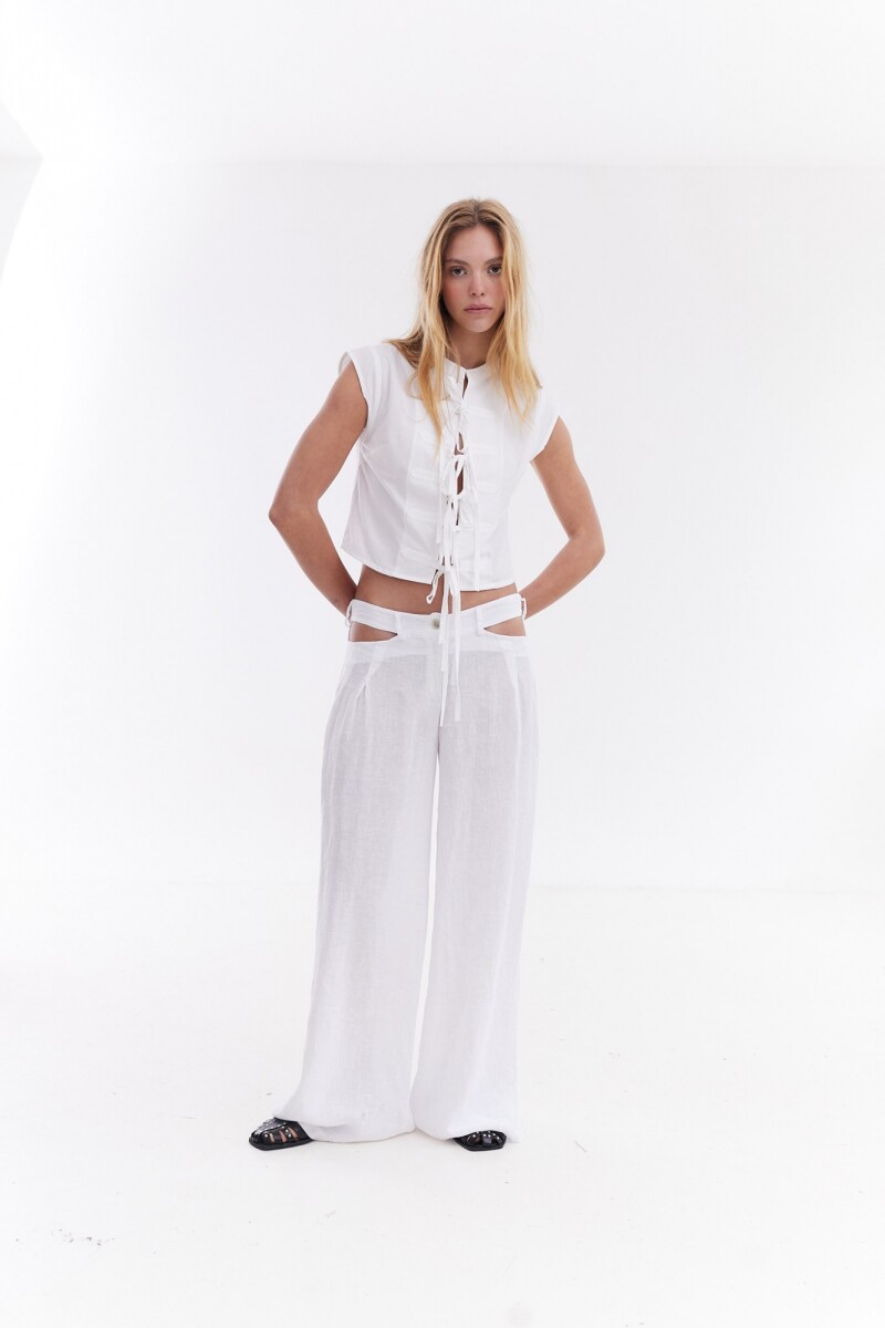 Pantalón Silente - Blanco 