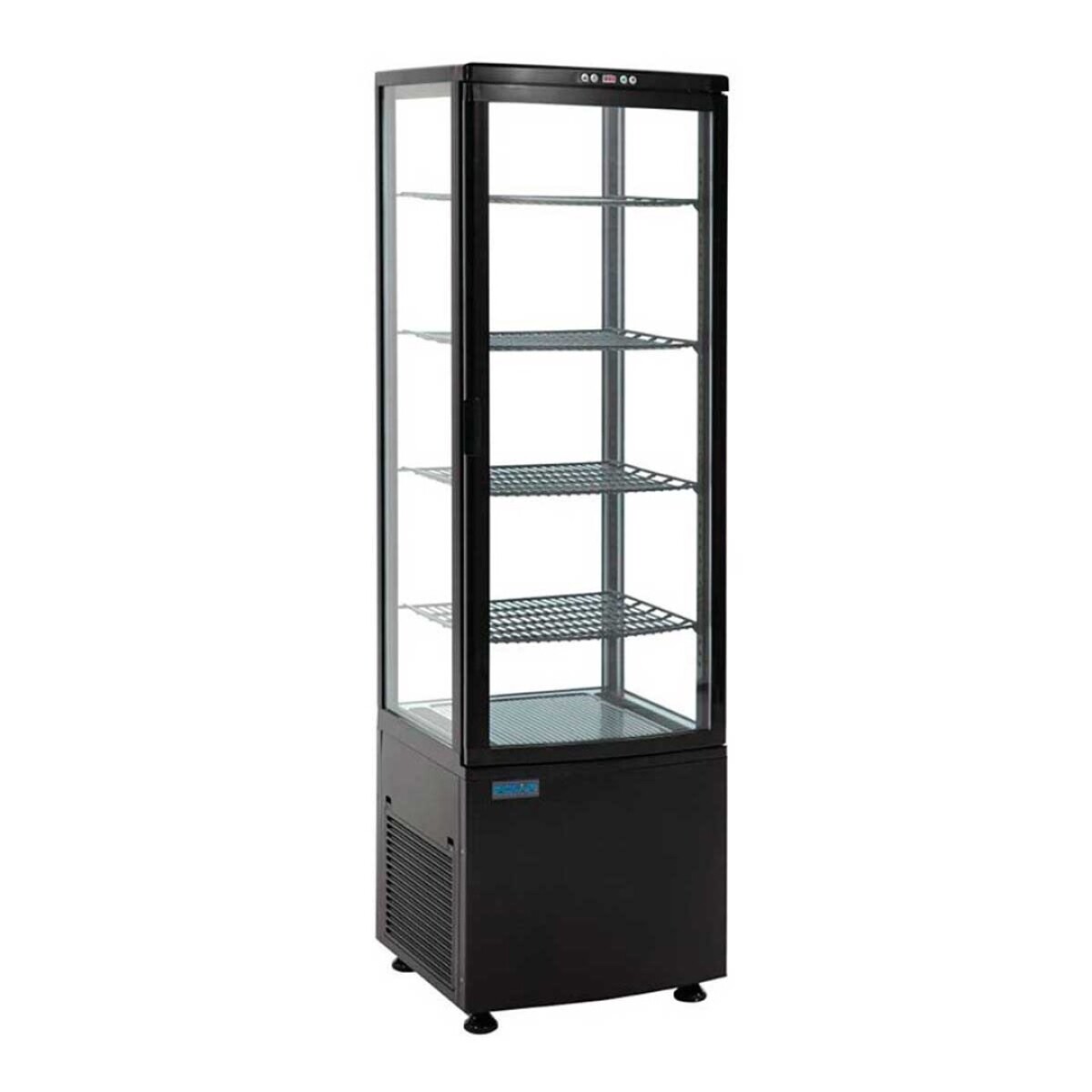 Vitrina refrigerada 4 caras 235 lts Kuma 
