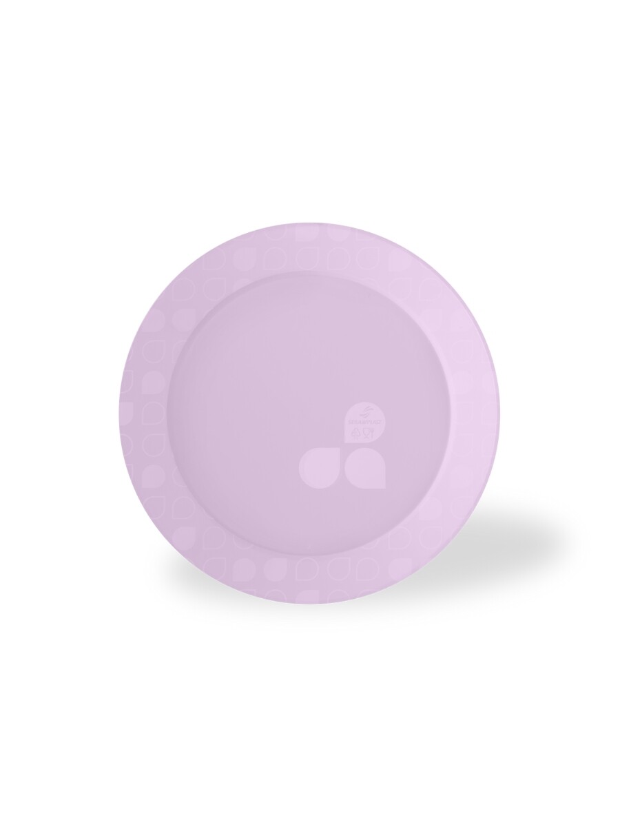 PLATOS REDONDOS 15cm lila