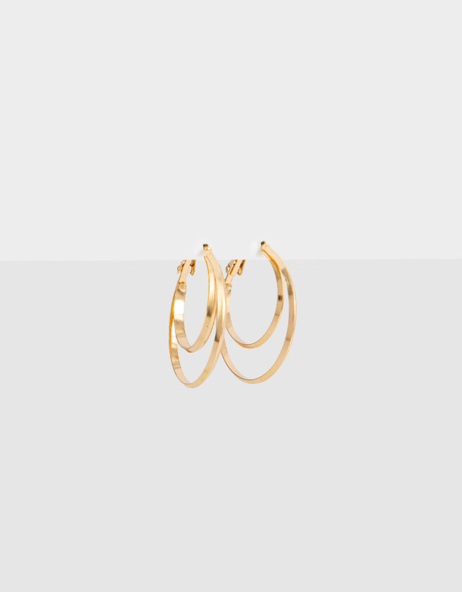 Aros Argollas De metal Aros Argollas De Metal - Dorado