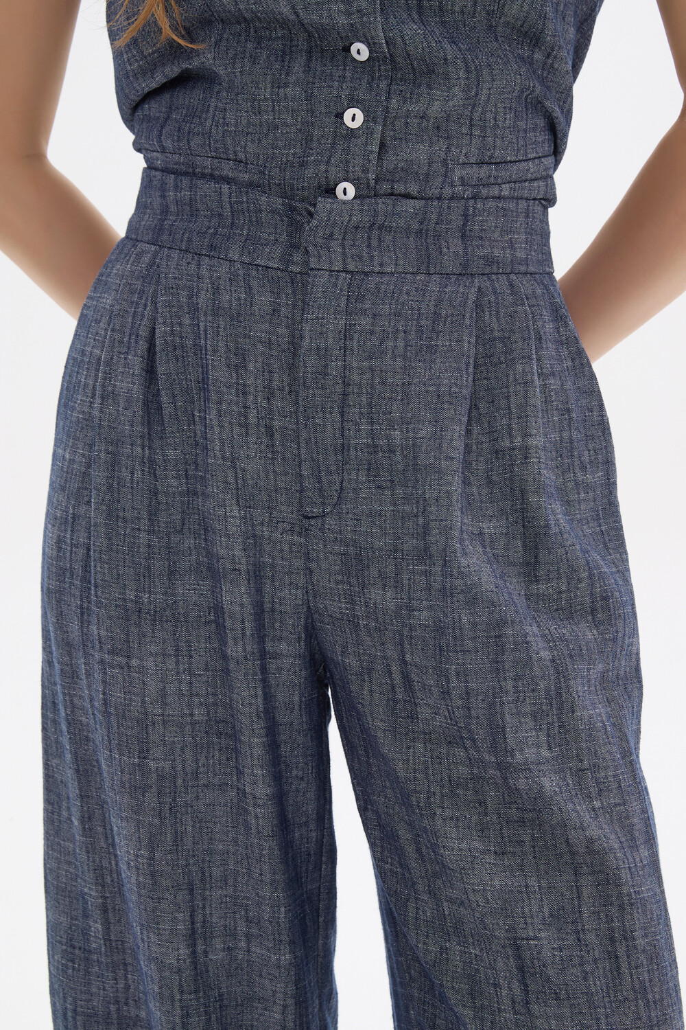 Pantalon Pussa Azul Piedra