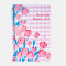 Libreta A5 Estampada Diseño Rosa 11
