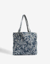 Bolsas reutilizables Tote Bag Paisley Azul - Azul Medio