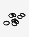 Accesorios Pelo Set Varios Set De Gomitas Elásticas - Negro