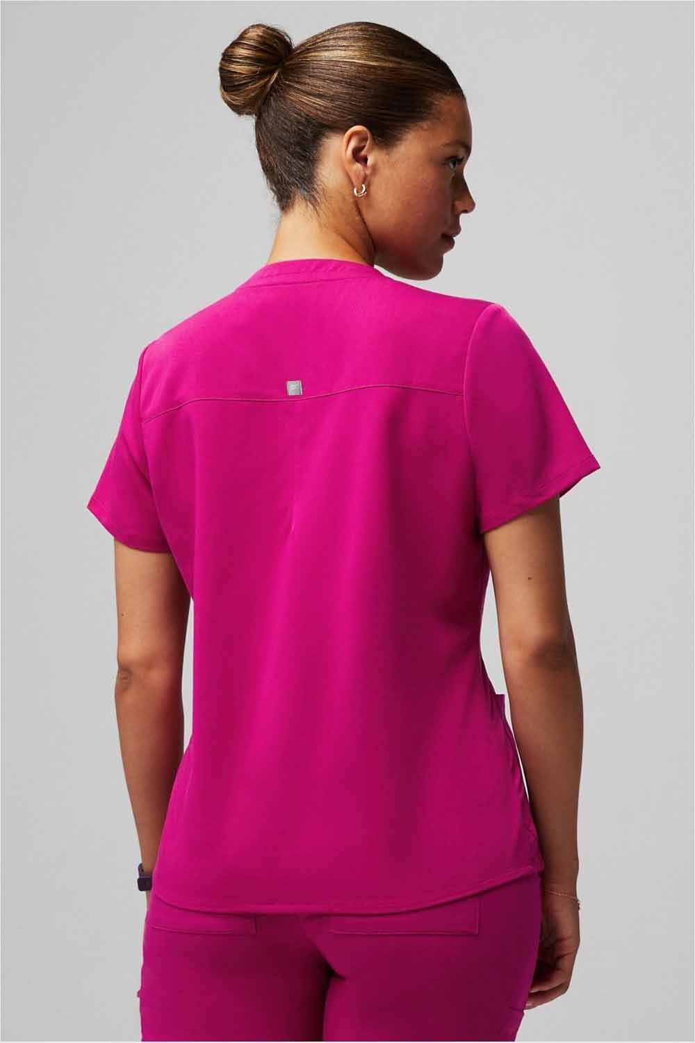 Top Method Scrub Top Mujer Hibiscus