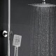 Telefono Ducha Cromo Gris Aqualia 000