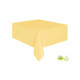 Mantel Biodegradable Rectangular Amarillo Pastel