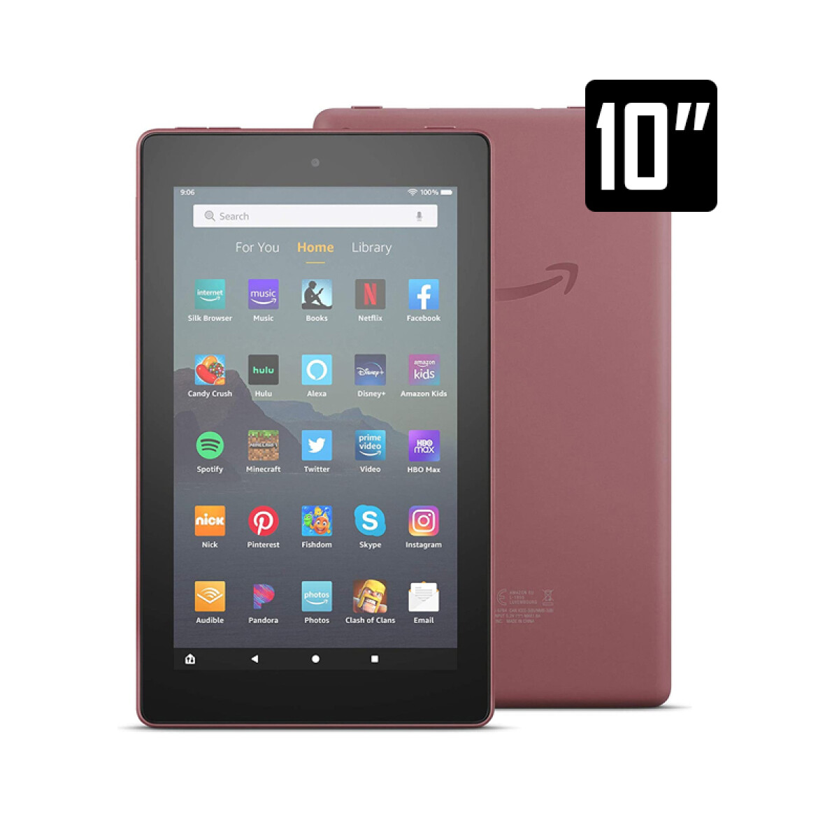 Tablet Amazon Fire 10'' HD 64GB plum - Unica 