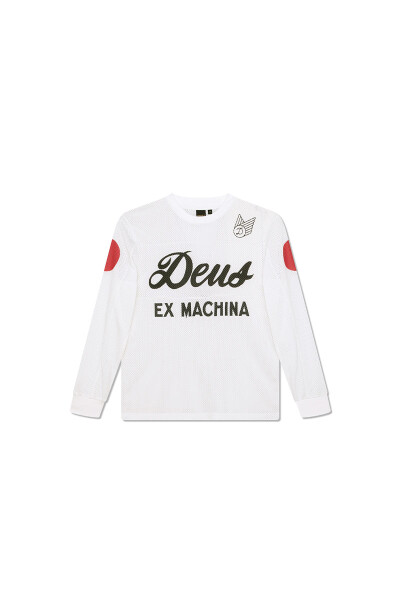 Saber Moto Jersey Blanco