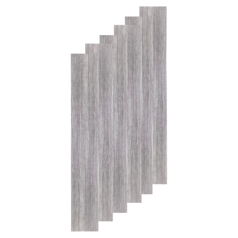 Pack Piso Vinilico Simil Madera Flotante 20m2 Tabla Adhesiva Variante Color Gris 2