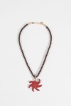 Collar cordón sun rojo