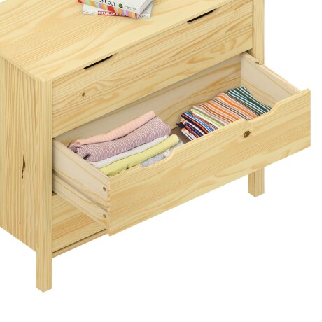 CÓMODA MADERA NATURAL-BEIGE FOREST