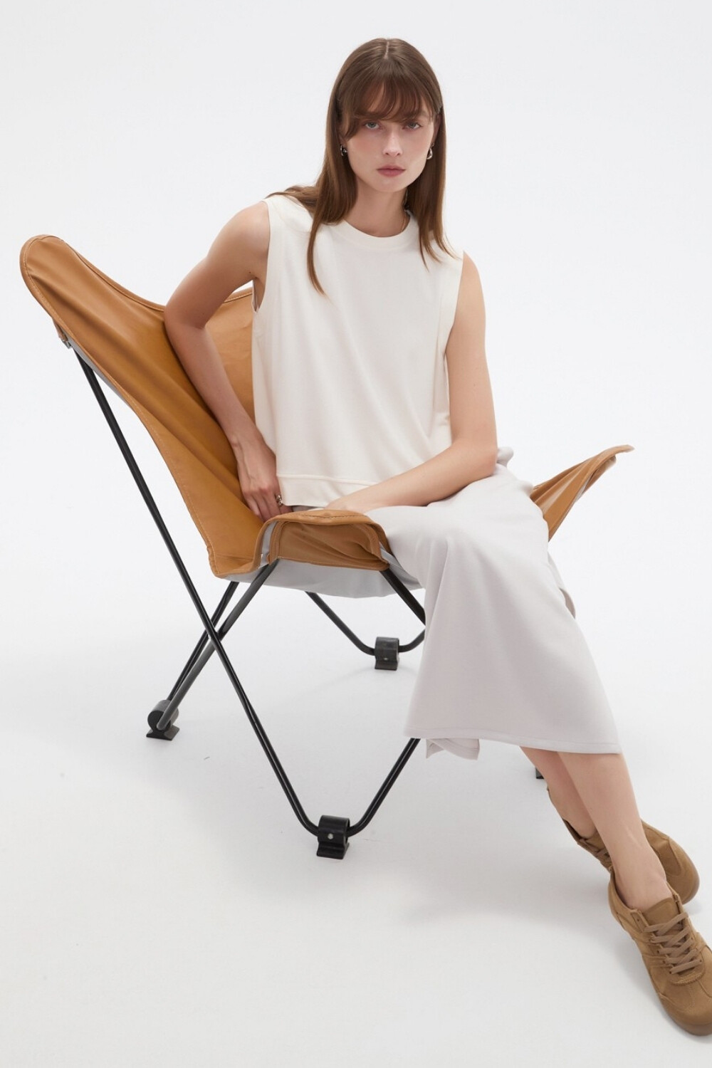 Musculosa Hiva Marfil / Off White