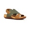 Sandalia Country Mujer Con Pulsera Ambar-oliva