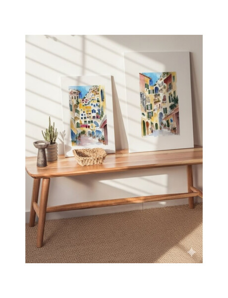 CUADRO CANVAS 40x60cm CASAS DE COLORES 1 CUADRO CANVAS 40x60cm CASAS DE COLORES 1