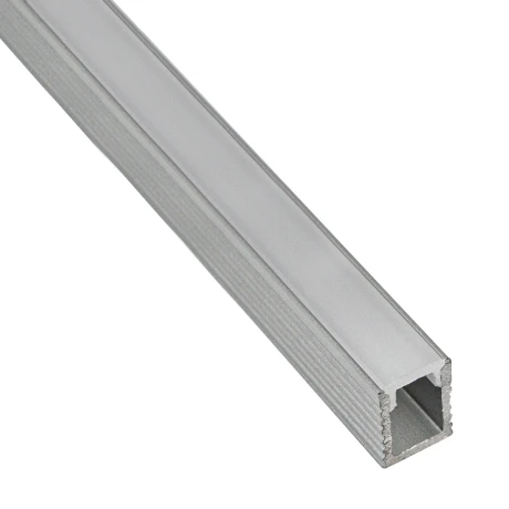 Listelo 9X8Mm Para Led 2.5 Mts Plata Alumacer 000