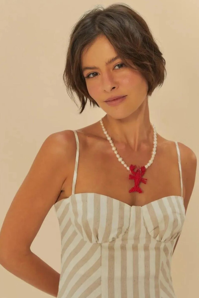 VESTIDO LARGO Blanco