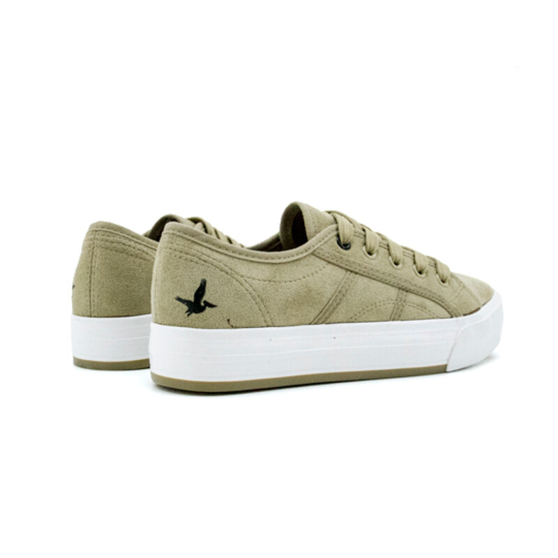 Championes Santa Barbara IBIZA HI suede de Mujer Vison