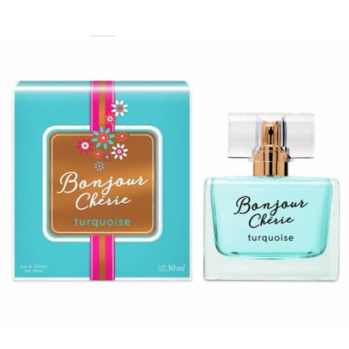 FRAGANCIA BONJOUR CHERIE TURQUOISE EDT 50 ML 