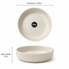 Plato Hondo en Cerámica Nimbo D20cm- Por Unidad Plato Hondo en Cerámica Nimbo D20cm- Por Unidad