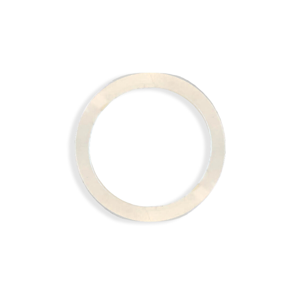 Aro acrílico blanco opal, espesor: 2mm, Øext25cm - PH9141 