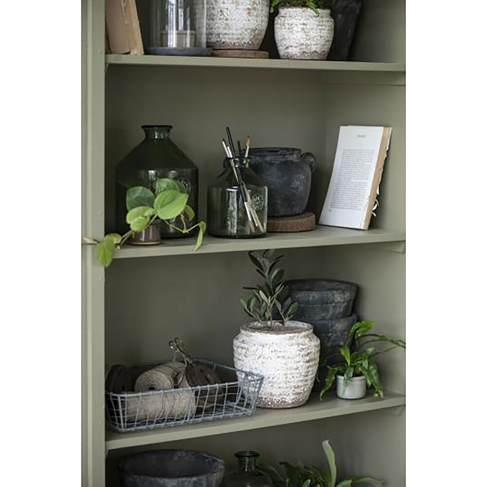 CANDELABRO CERAMICA VERDE HILDA