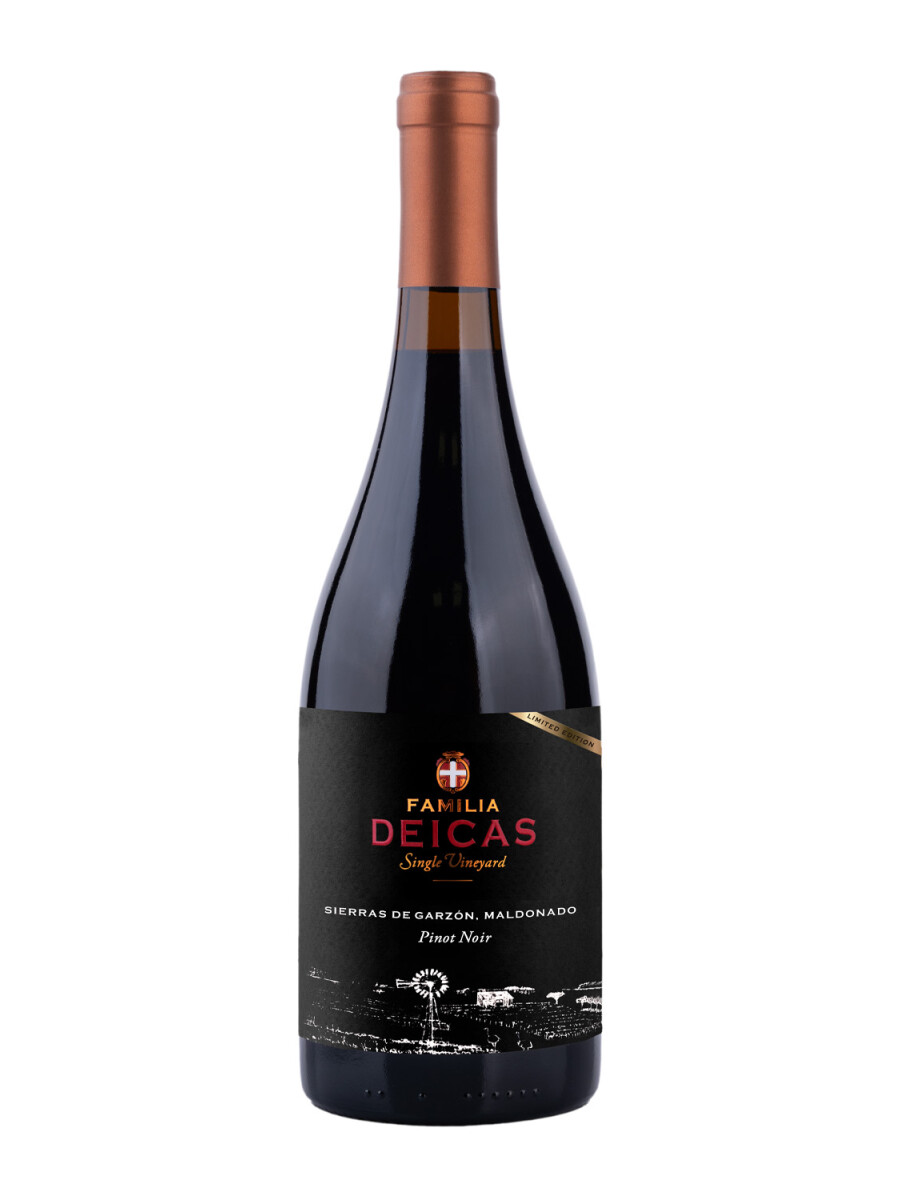 Vino Familia Deicas Single Vineyard Sierras de Garzón Limited Edition Pinot Noir 750 ml Vino Familia Deicas Single Vineyard Sierras de Garzón Limited Edition Pinot Noir 750 ml