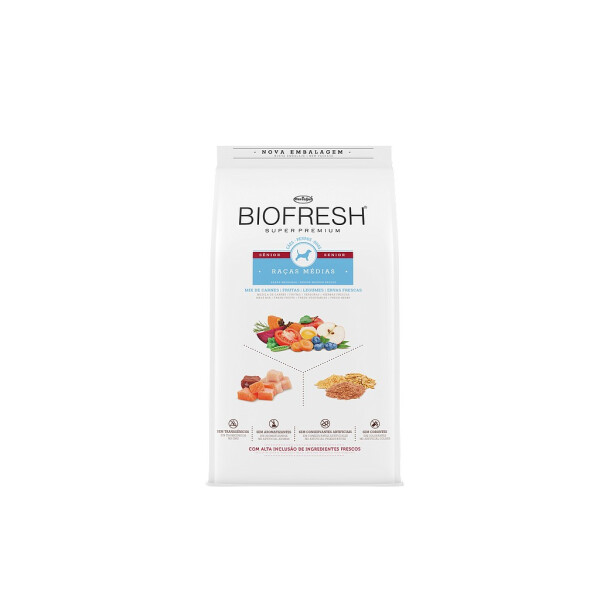 ALIMENTO PERROS BIOFRESH SENIOR RAZAS MEDIAS 3KG ALIMENTO PERROS BIOFRESH SENIOR RAZAS MEDIAS 3KG