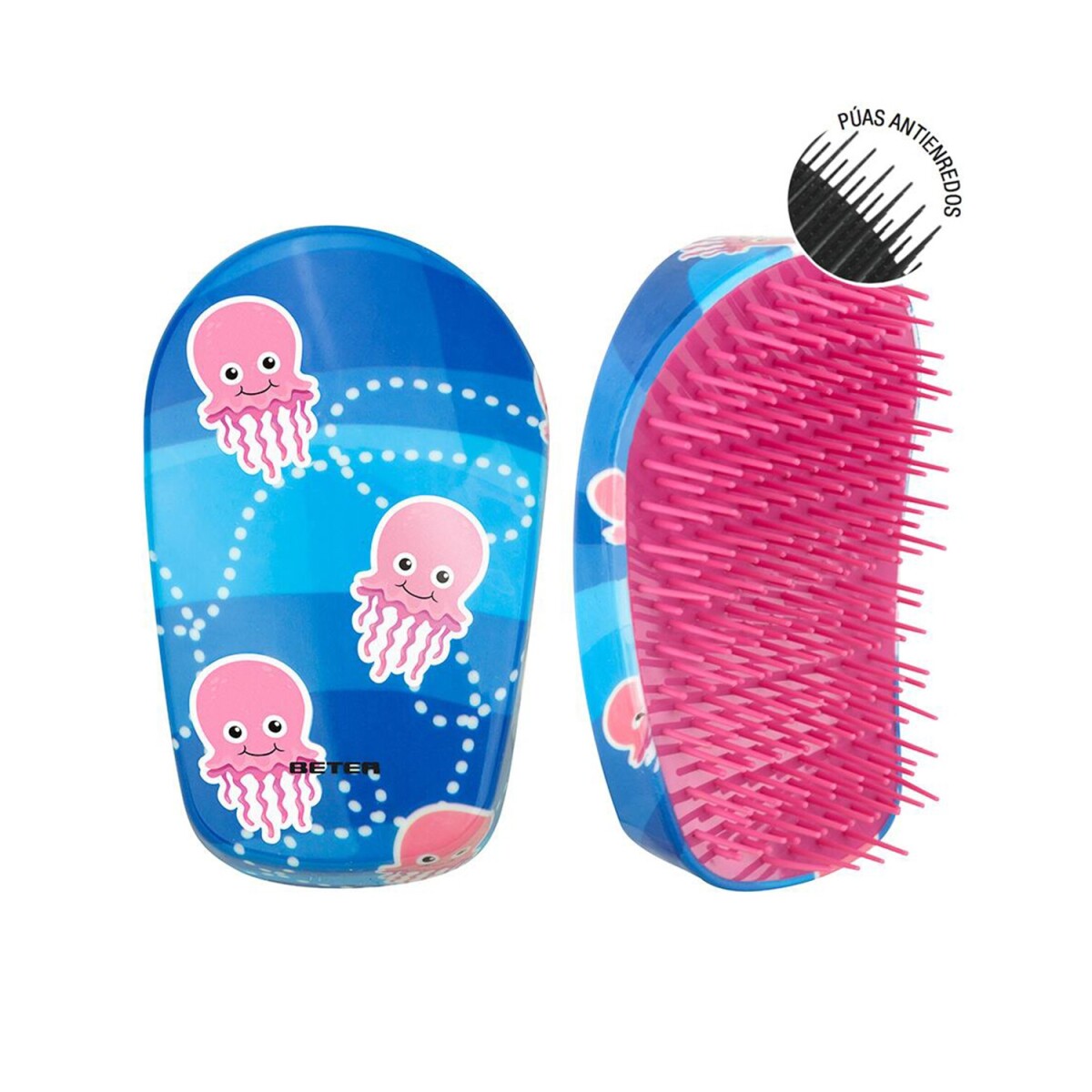 Cepillo infantil Beter para desenredar el cabello Diseños surtidos 