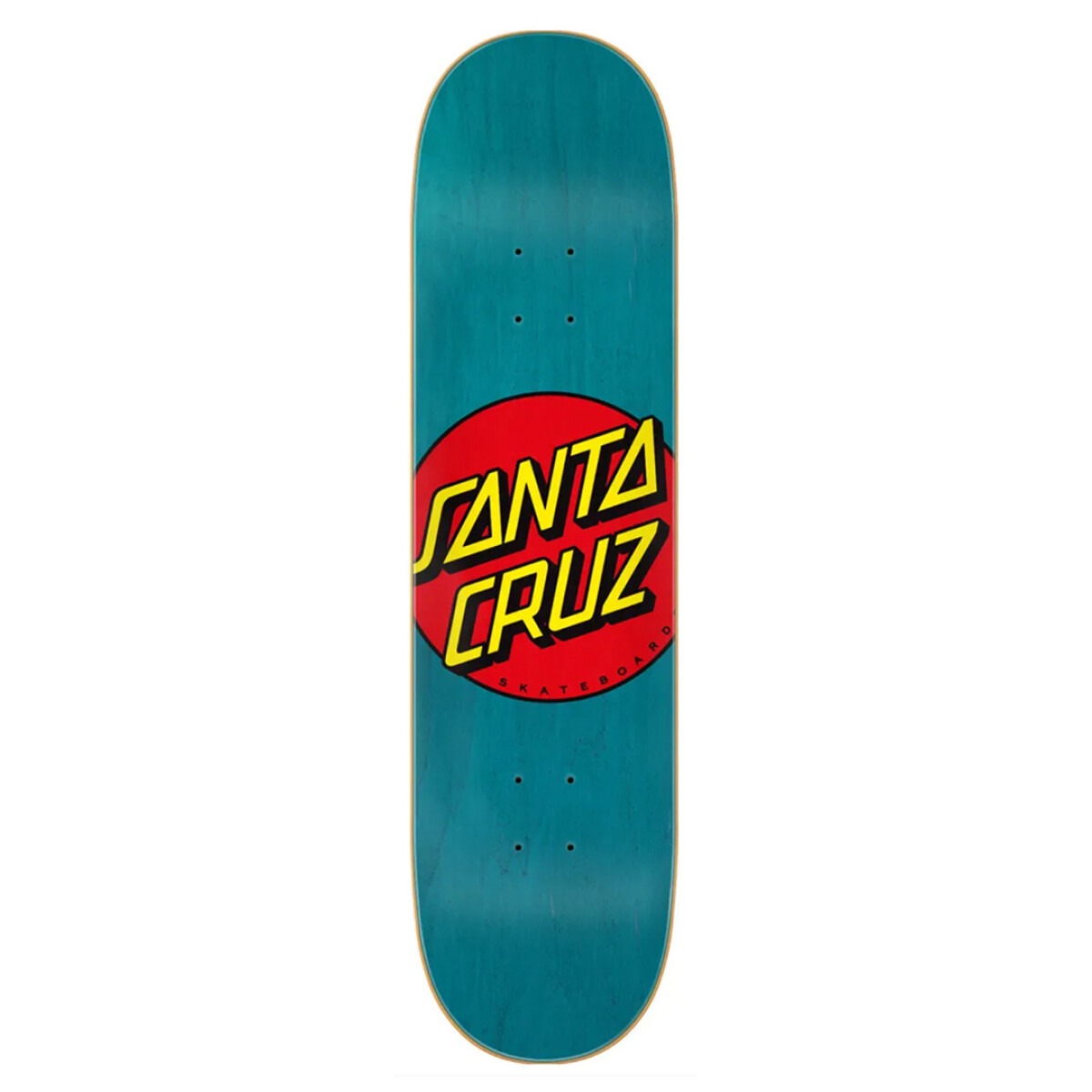 Deck Santa Cruz Classic Dot - 8.125¨ Green (Sólo Tabla · Lija Incluída) 
