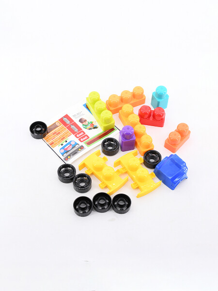 BLOQUES CAMION 18 PIEZAS MULTICOLOR