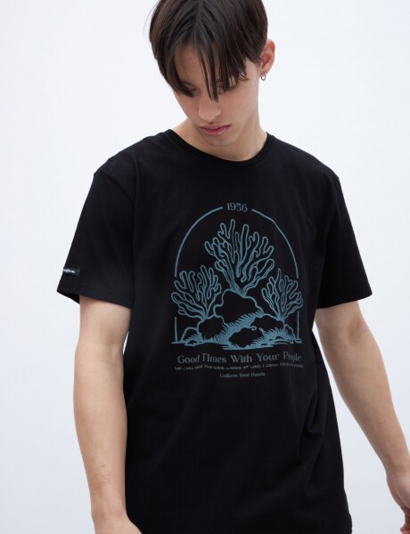 Remera Gunnar Negro