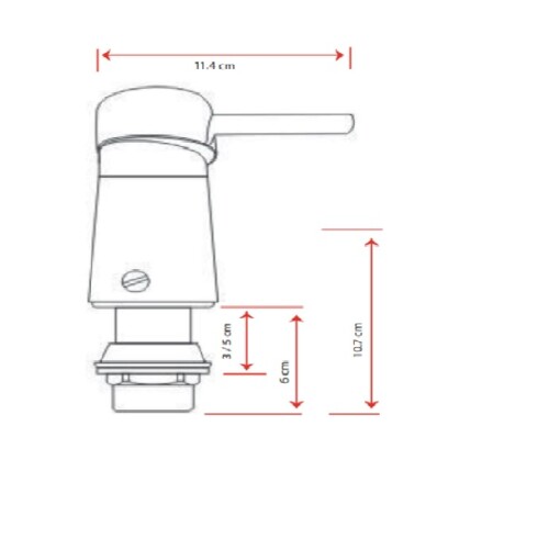 GRIFERIA DE BIDET CROMO DGC 000