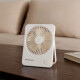 Ventilador plegable inalámbrico blanco