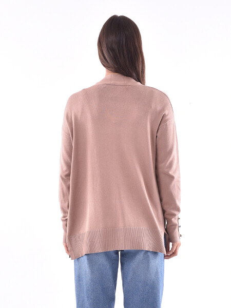 SACO MOSCU BEIGE OSCURO