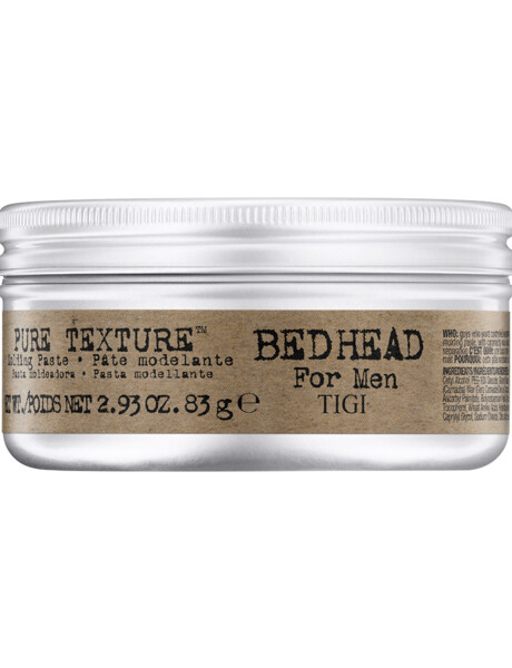 Pasta moldeadora para el cabello Tigi Bed Head Pure Texture 83g Pasta moldeadora para el cabello Tigi Bed Head Pure Texture 83g