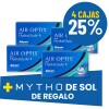 Set Air Optix Plus (hydraglyde) X4 Cajas Blanco