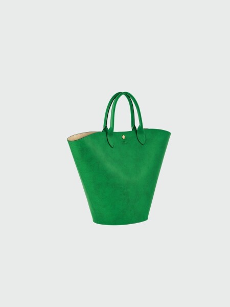 Longchamp- Bolso de cuero XL, ÉPURE Verde