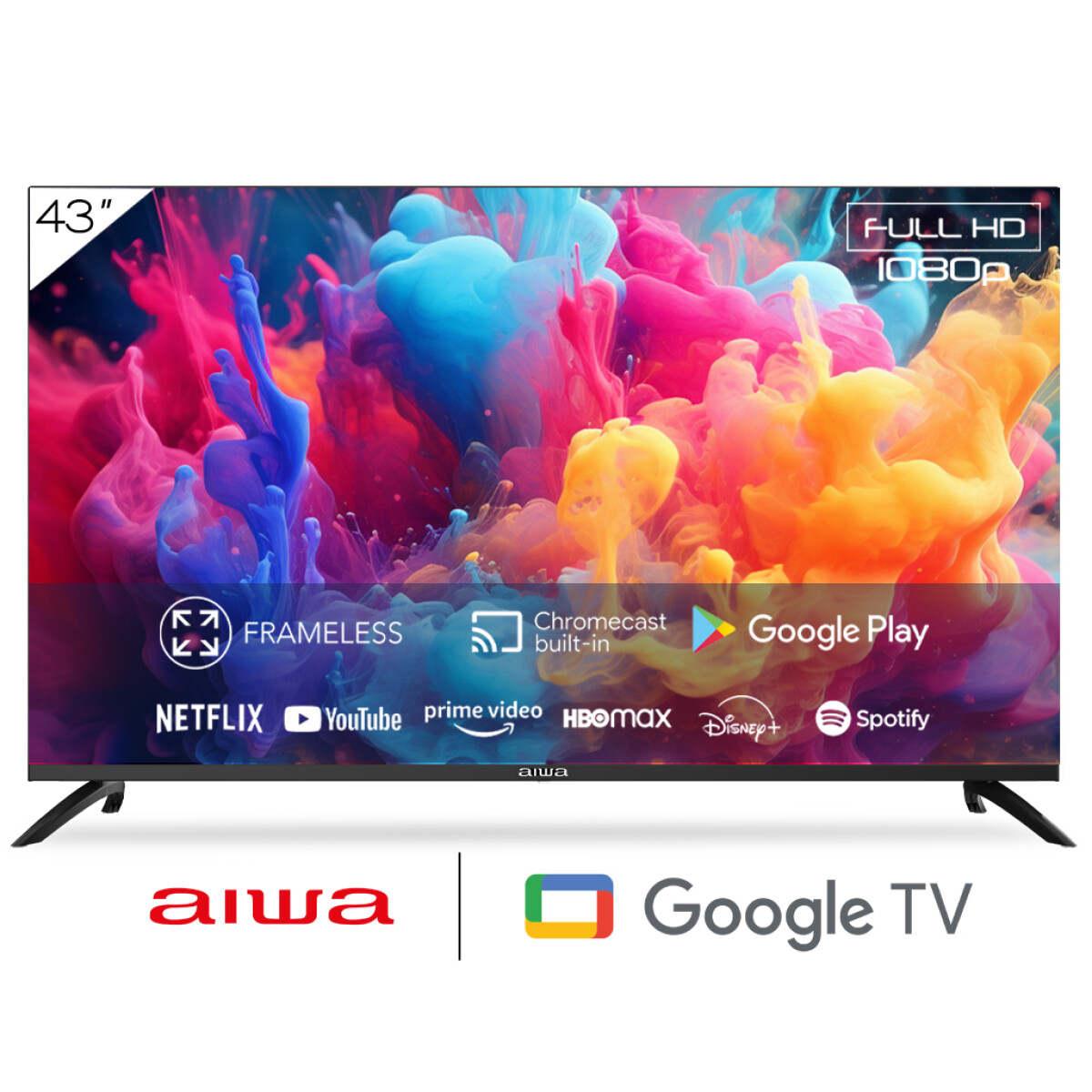 Smart TV 43'' Aiwa Google TV Full HD 