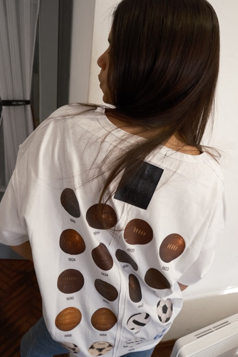 Remera Histrodra BLANCO