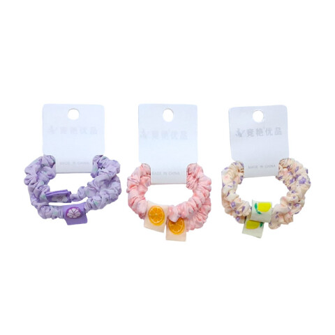 Colitas para el cabello frutas 2pcs Colitas Para El Cabello Frutas 2pcs