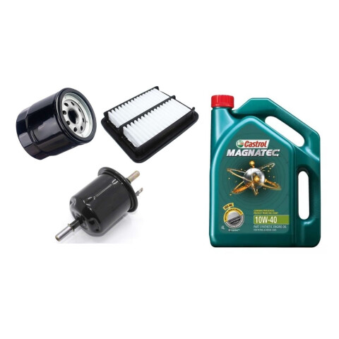 KIT DE FILTROS Y ACEITE 10W40 CASTROL Kit De Filtros Y Aceite 10w40 Castrol