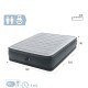 INTEX COLCHON DURA-BEAM DELUXE COMFORT PLUSH FIBER-TECH CON BOMBA 2 PLAZAS QUEEN Intex Colchon Dura-beam Deluxe Comfort Plush Fiber-tech Con Bomba 2 Plazas Queen