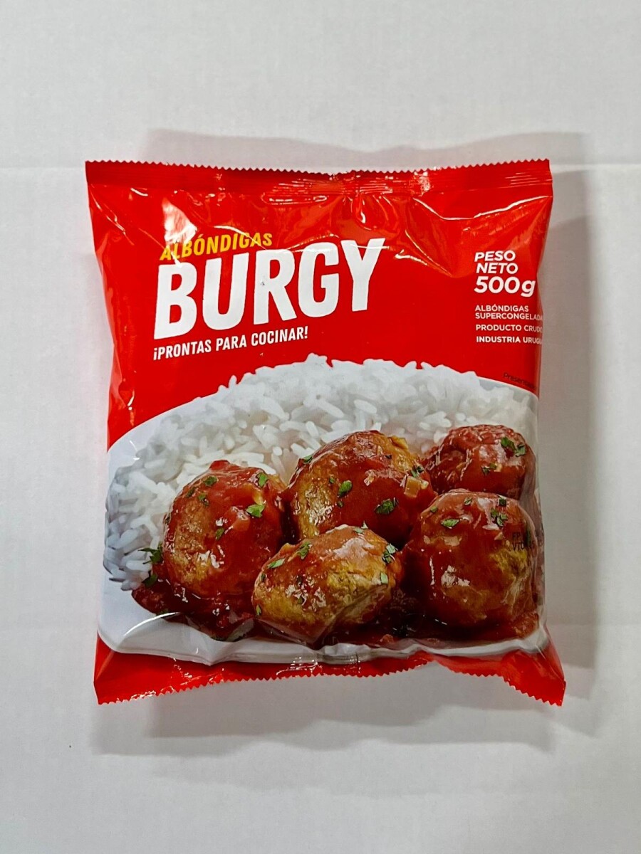 ALBONDIGA BURGY 500G 