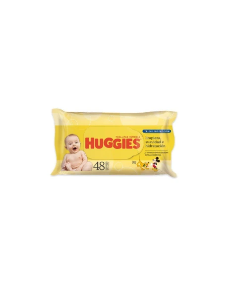 TOALLITAS HUMEDAS HUGGIES CUIDADO 4 EN 1, 48 UNIDADES TOALLITAS HUMEDAS HUGGIES CUIDADO 4 EN 1, 48 UNIDADES