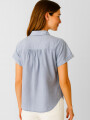 Blusa Miela Celeste Claro
