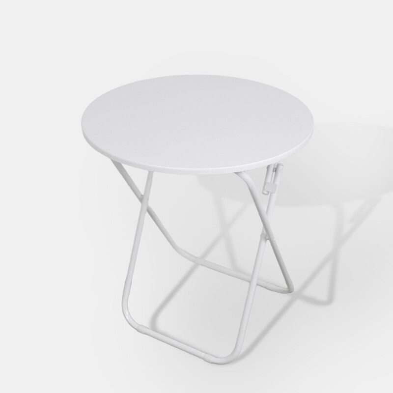 MESA AUXILIAR PLEGABLE BLANCO 60X71CM Unica