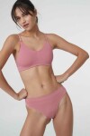 Colaless Rib Rosa Tostado