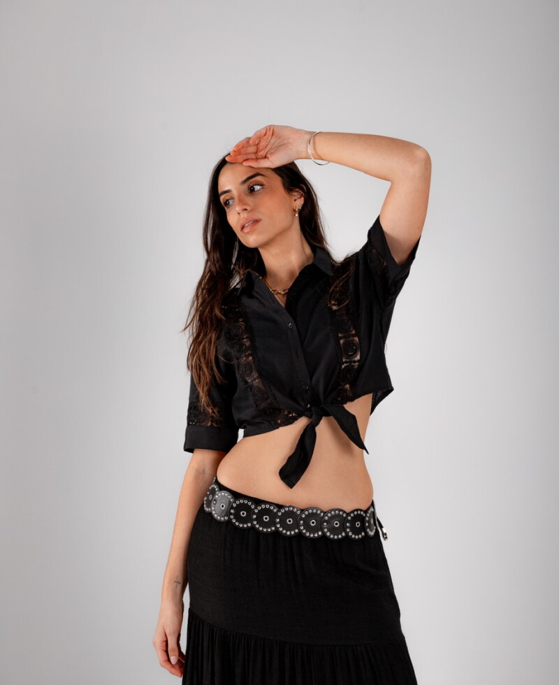 Camisa Lucia negro