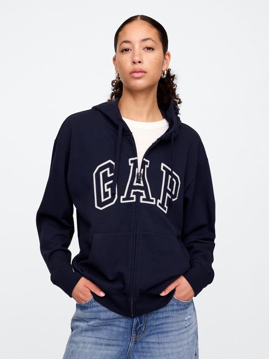 V-FRCH FT GAP HERITAGE FZ NEW - NAVY UNIFORM 